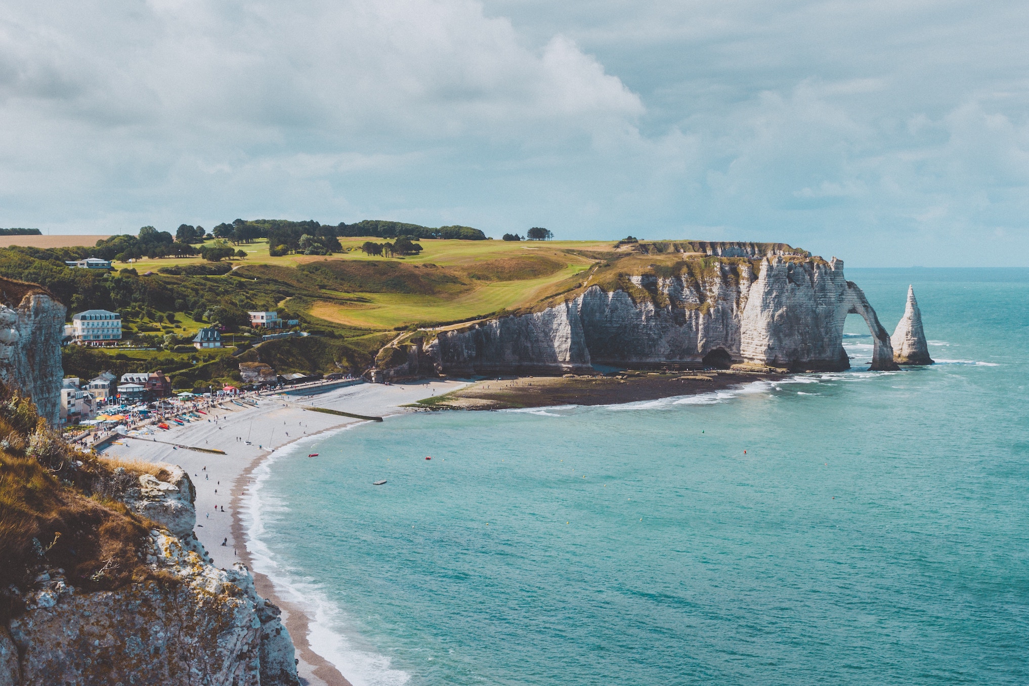 Étretat na Normandia