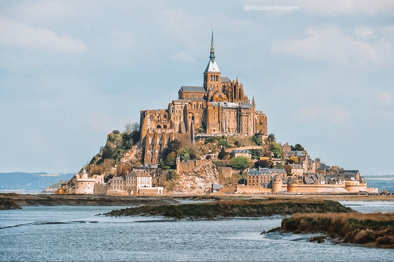 mont saint michel na Normandia