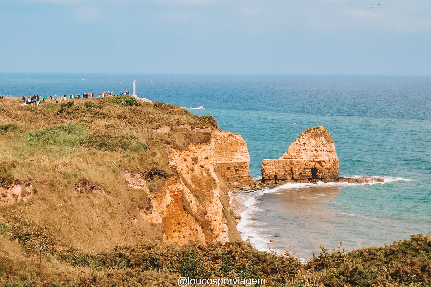 praias do desembarque na Normandia, França