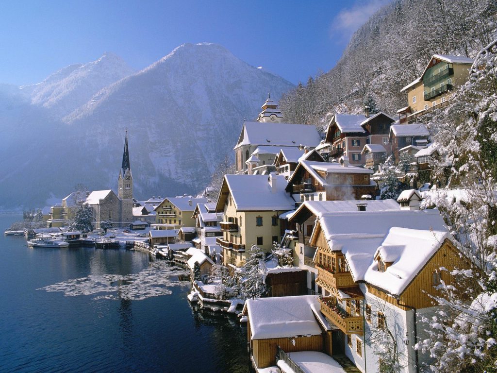 Hallstatt, Áustria | A foto que sempre me encantou! (encontrada na net)