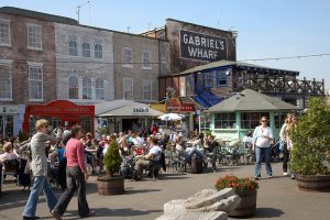 Foto de Gabriels Wharf em Londres