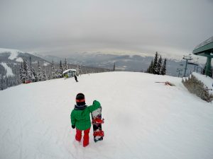 snowboard em lake louise