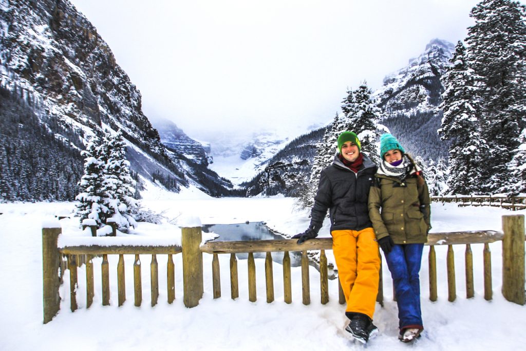 lake louise no inverno