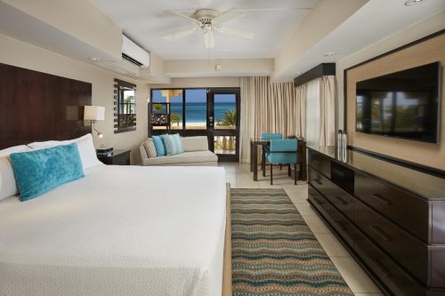 quarto do hotel bucuti em aruba