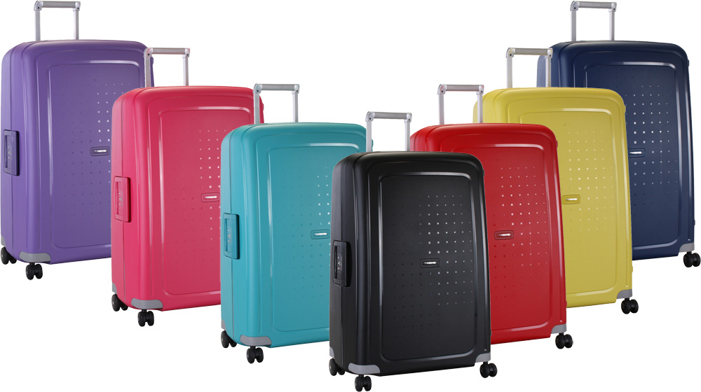 Malas coloridas S'cure samsonite