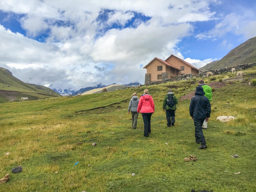 primeiro lodge da trilha ausangate