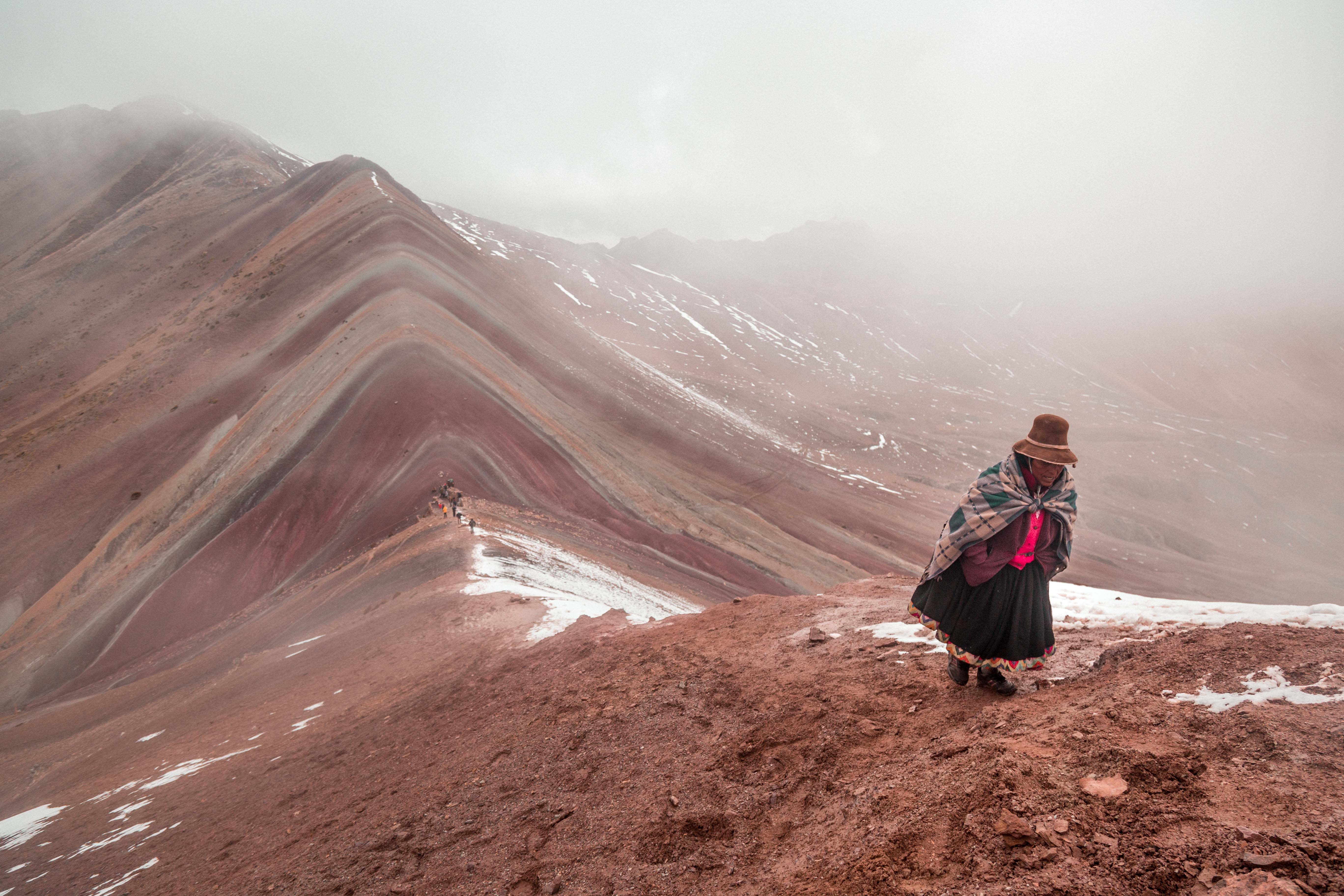 montanha vinicunca e suas cores