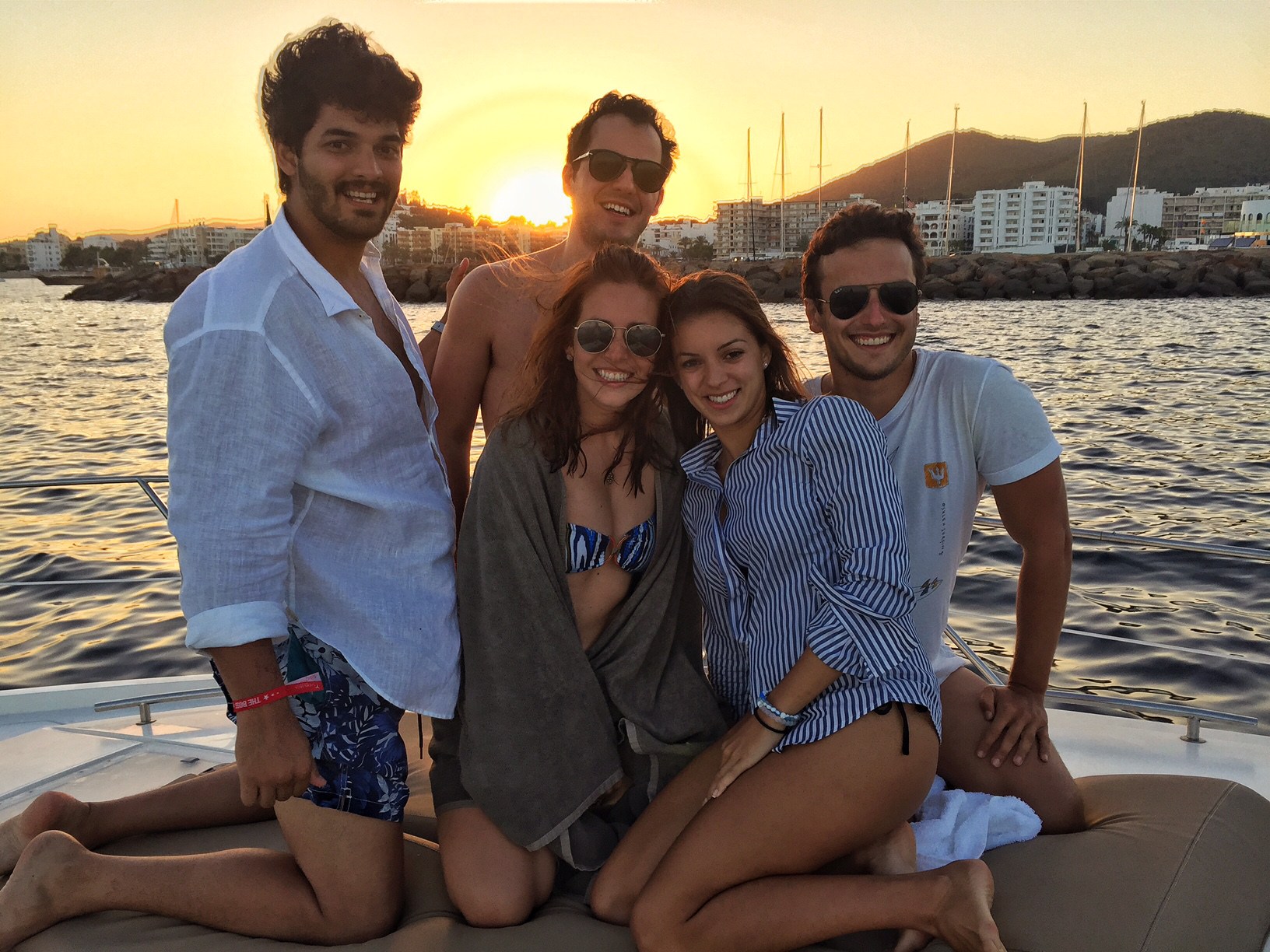 nossa turma em Ibiza