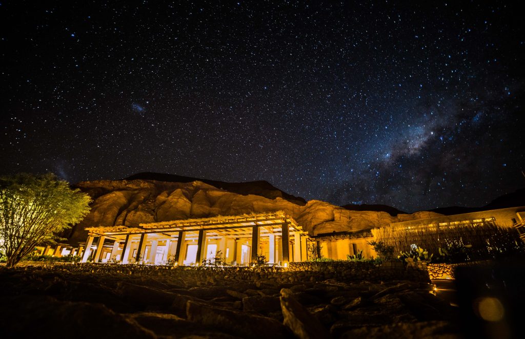 alto atacama à noite