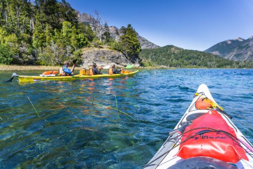 Caiaque em Bariloche