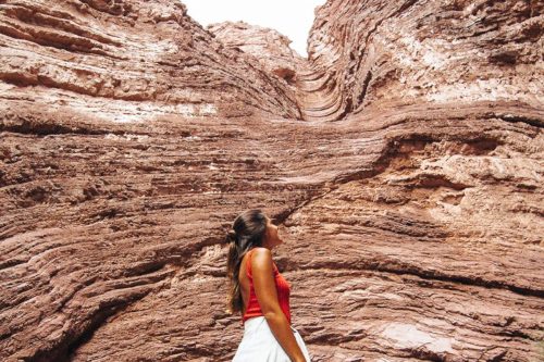 quebrada de las conchas no norte da argentina