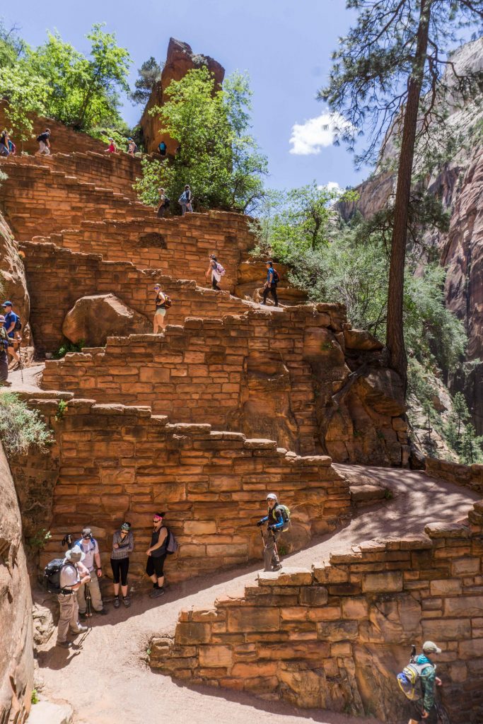 último zig zag de angel's landing