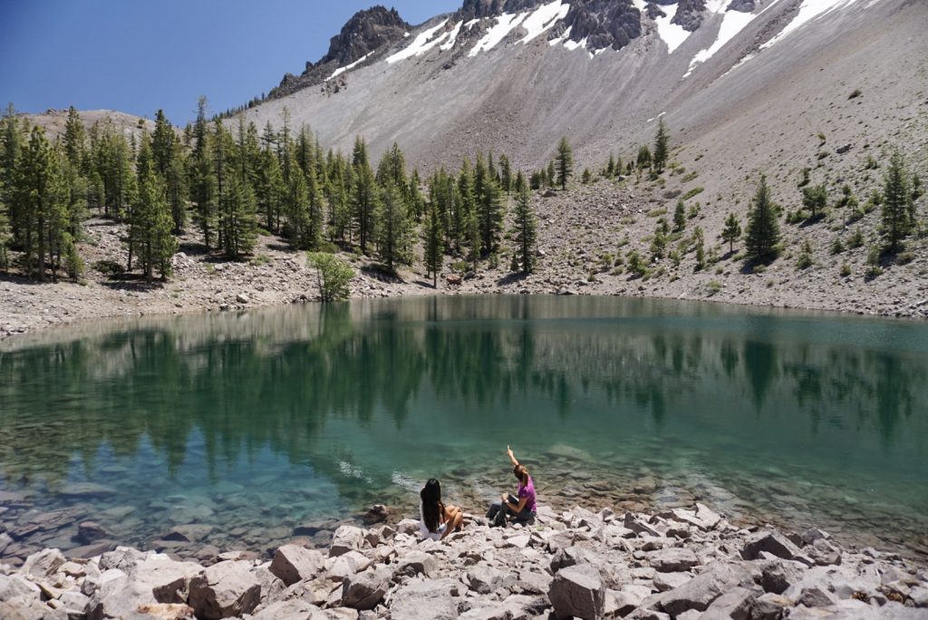 Crags Lake na California