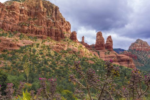 formações rochosas em Sedona