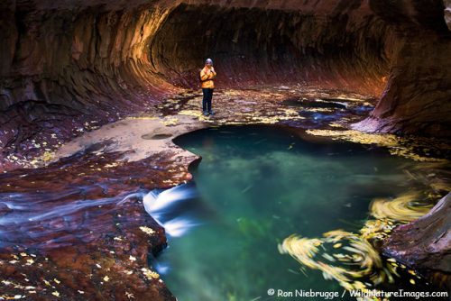 trilha the subway em Zion