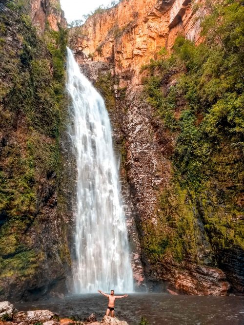 chapada dos veadeiros - cachoeira