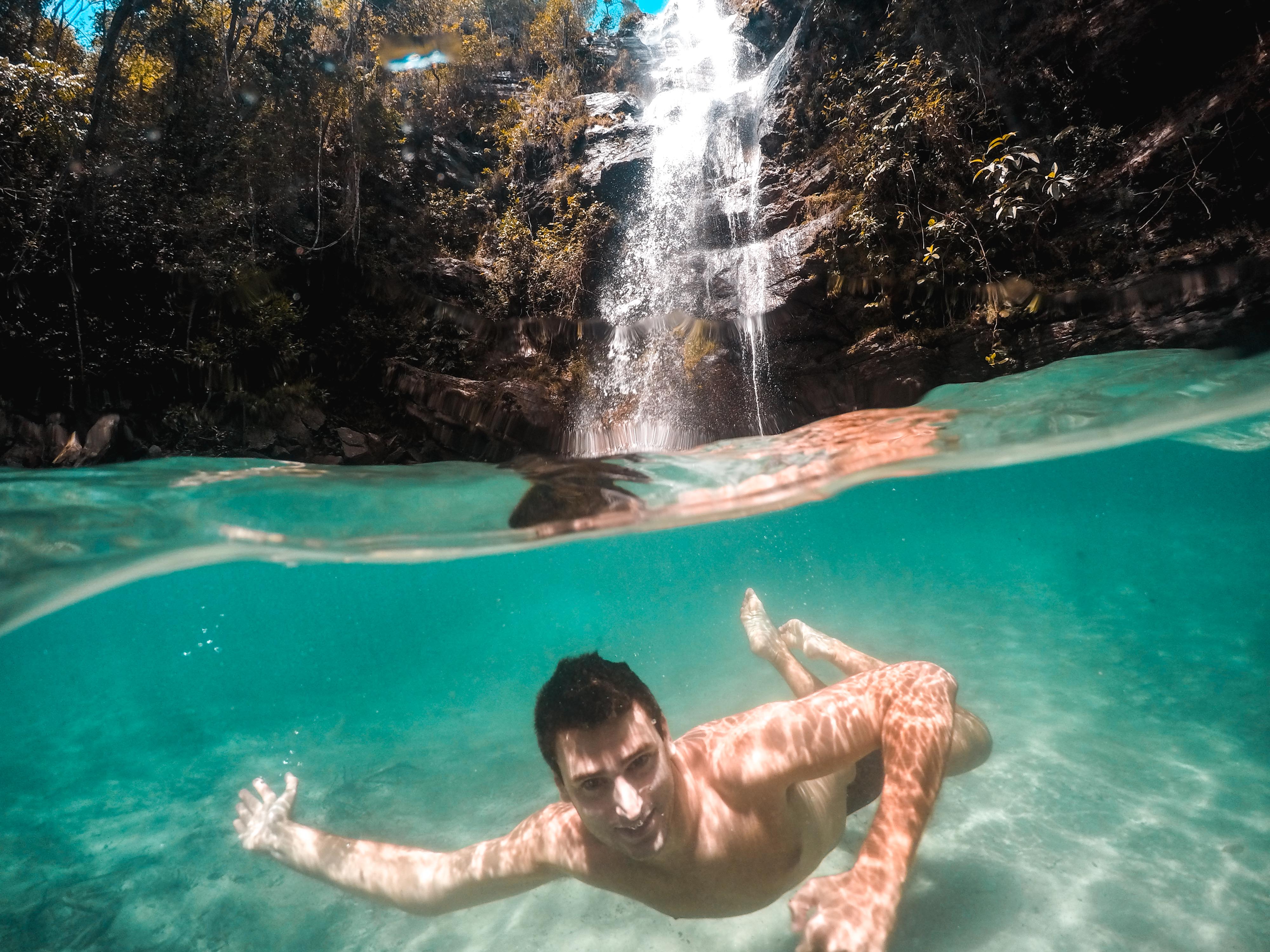 cachoeira Santa Bárbara - chapada dos veadeiros