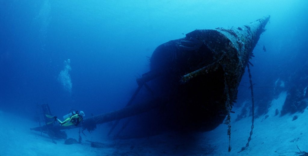 naufrágio Hilma hooker em bonaire