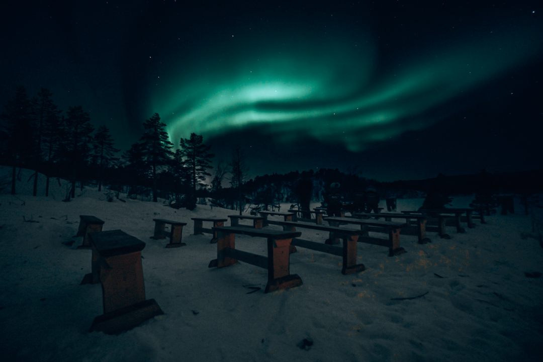como fotografar a aurora boreal