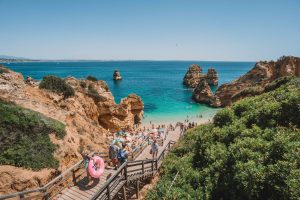 praia do Camilo - uma das dicas do algarve