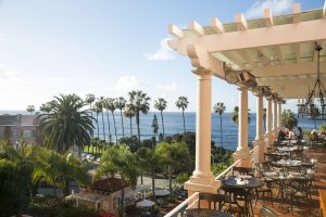 Onde ficar em La Jolla: La Valencia (foto do restaurante)