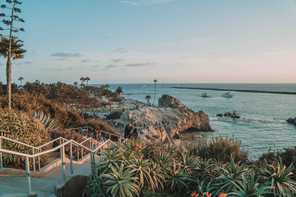 corona Del Mar em Newport Beach, no sul da Califórnia