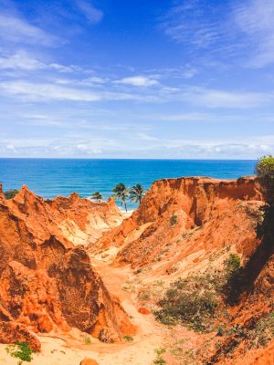 Melhores Praias Do Brasil. Praia de Morro Branco, no Ceará