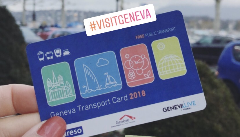 cartão gratuito de transporte em genebra