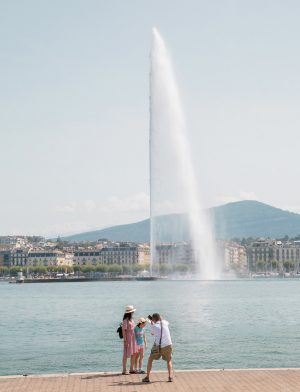 Jet d'Eau em Genebra