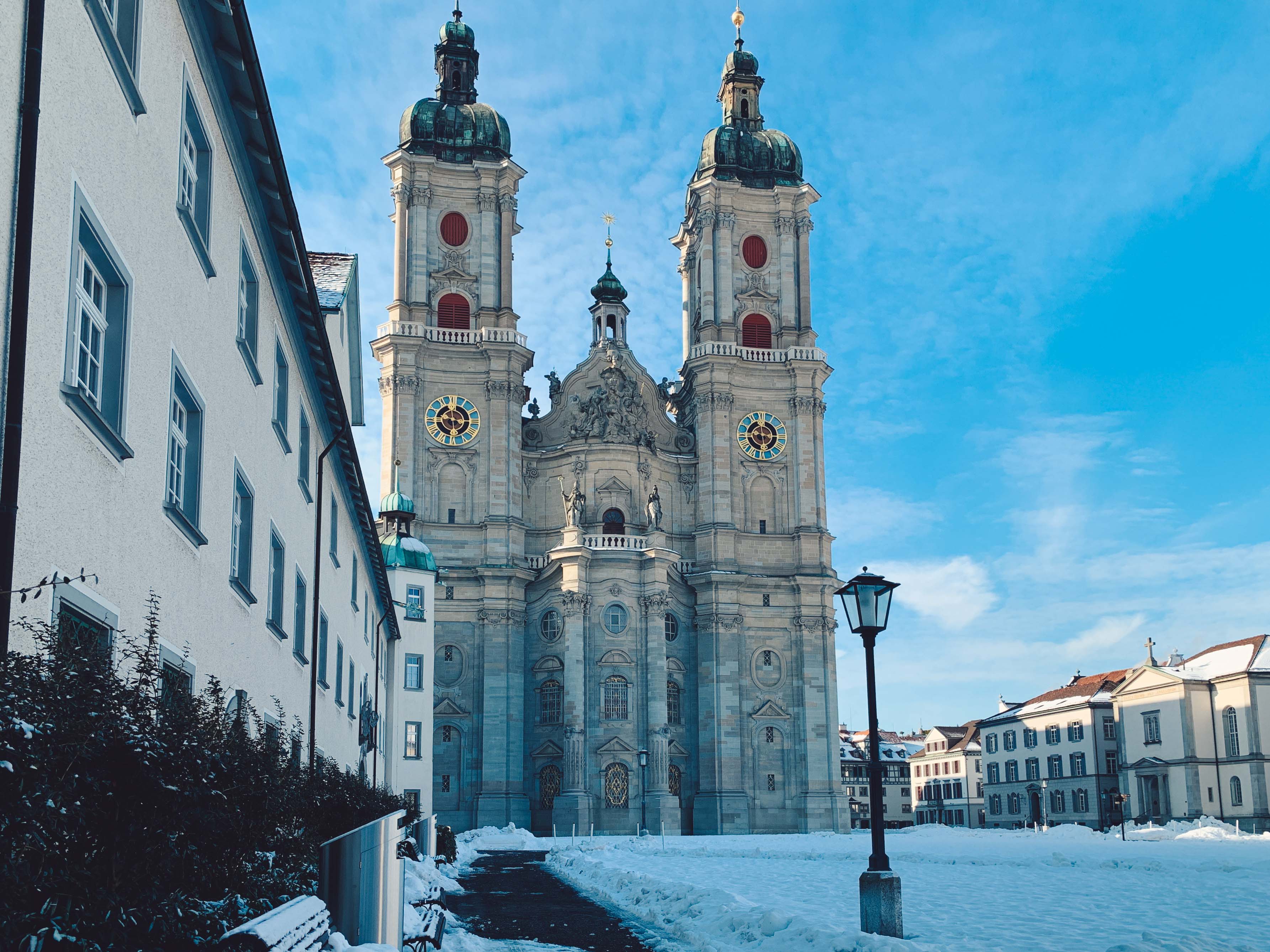 pátio da abadia de st gallen