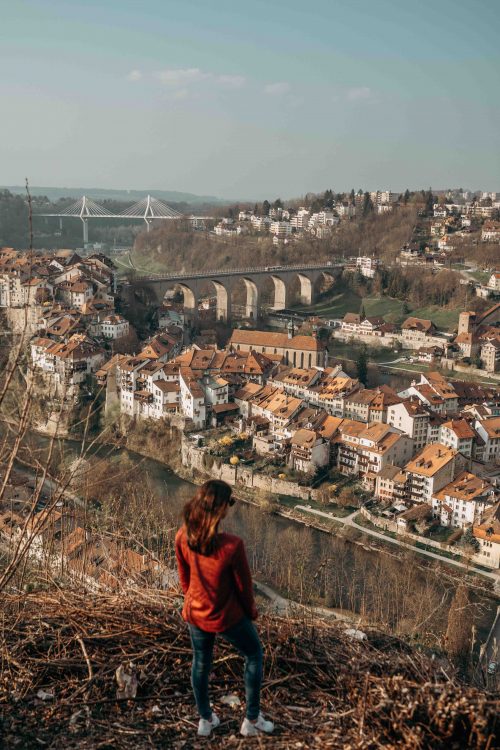 Fribourg vista do alto