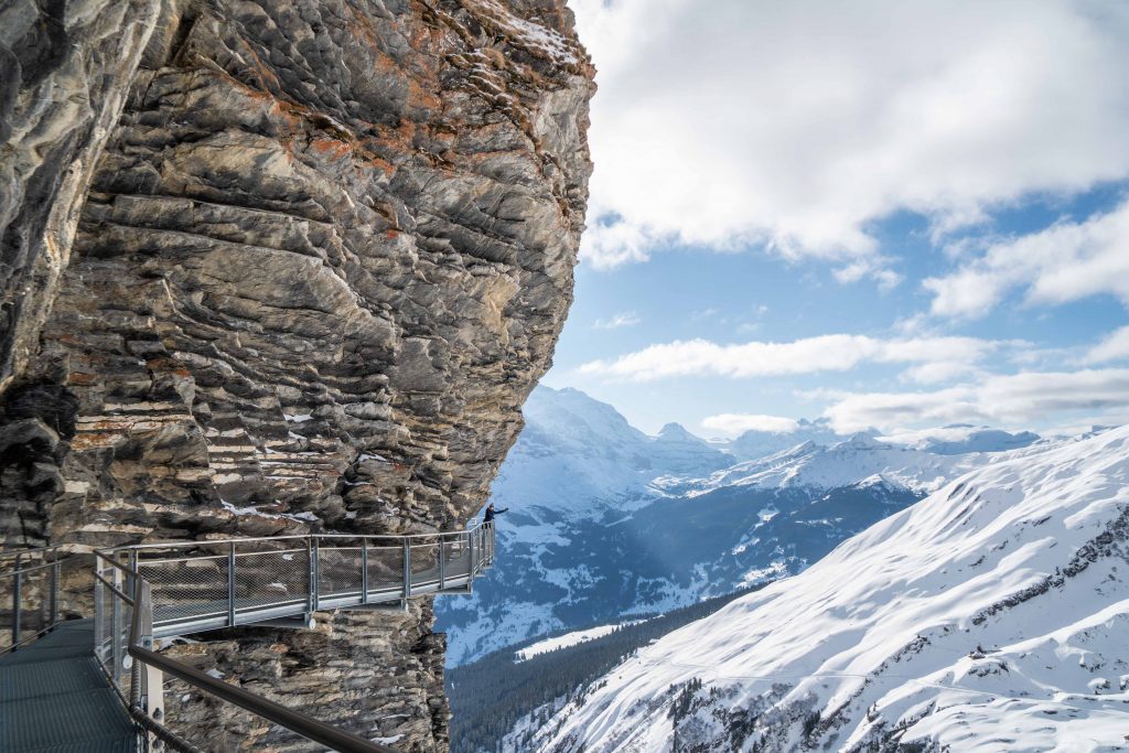 grindelwald em roteiro de inverno na suíça