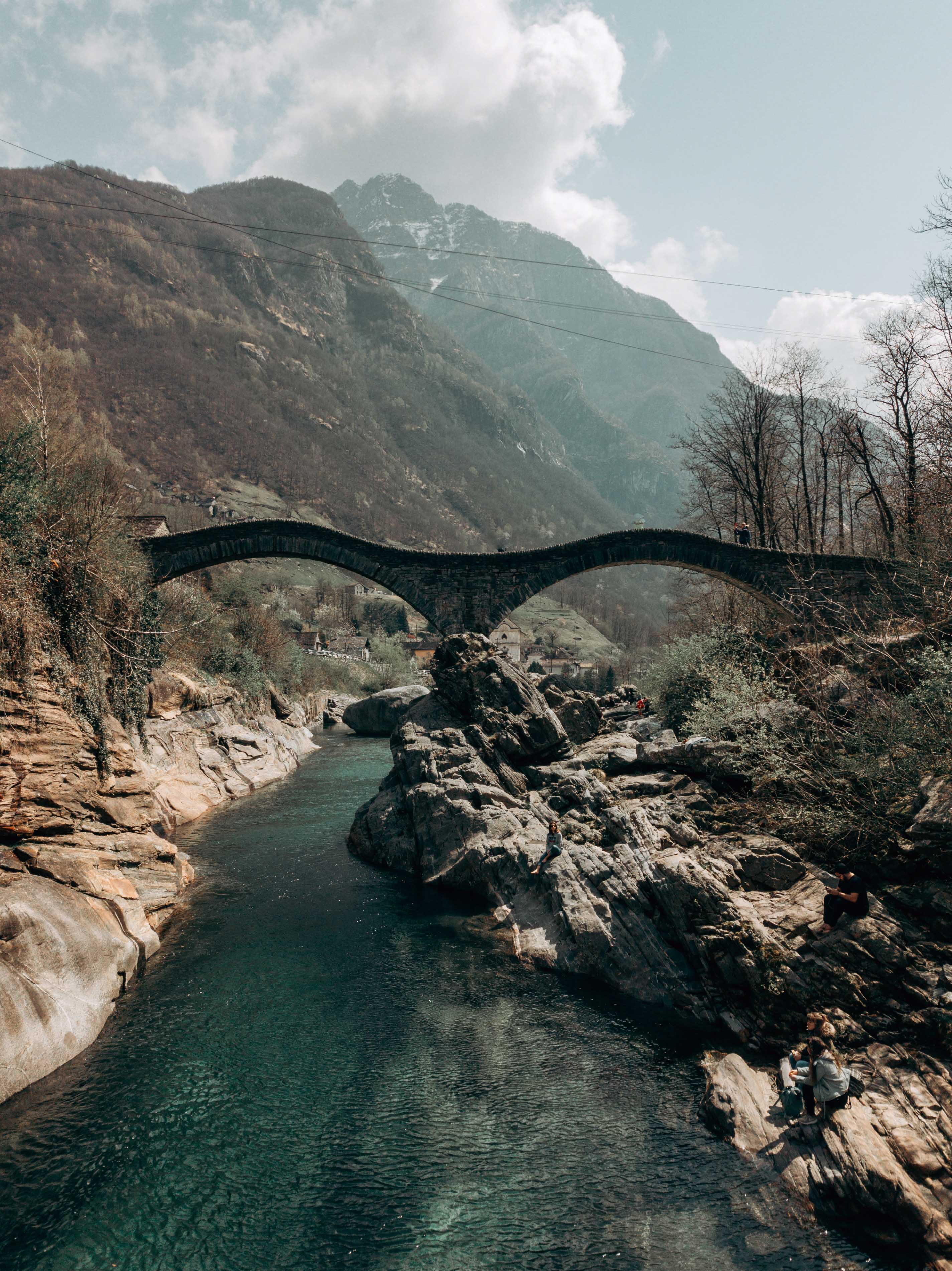 ponte dei salti em verzasca