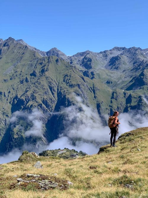 paisagem em Verbier, suíça