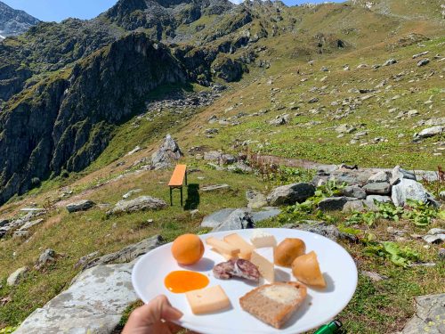 queijos em Verbier