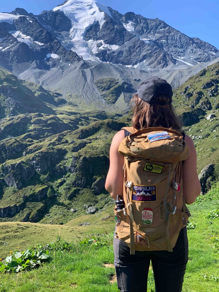 verão na Suíça em verbier com vista linda