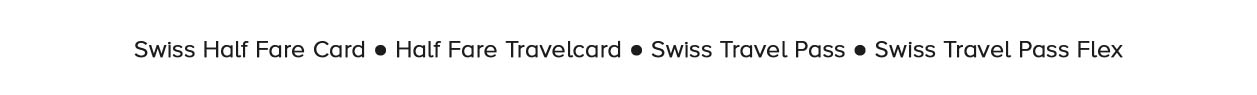 Swiss Half Fare Card e Swiss Travel Pass 