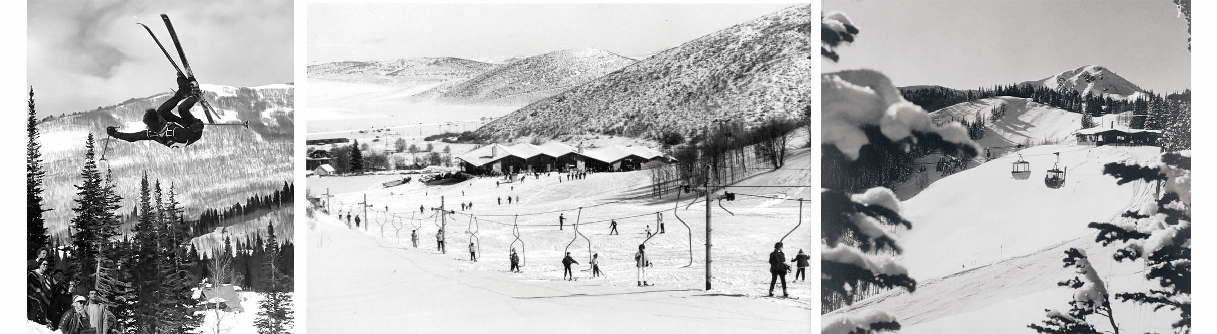 fotos históricas de park city como ski resort