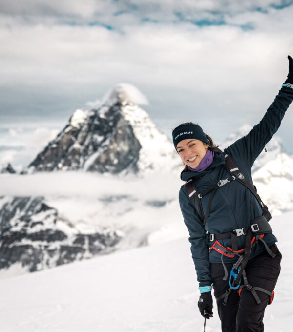 Quel Furtado com o Matterhorn ao fundo