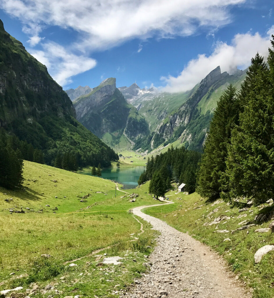 Appenzell no verão na Suíça