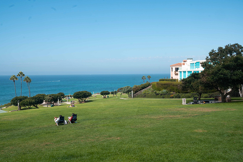 Gramado de Salt Creek Beach